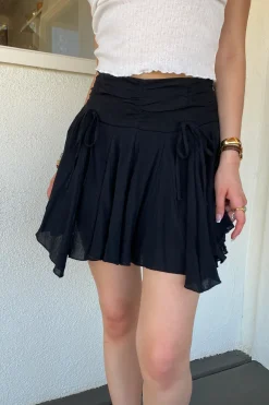 Ruffle Mini Skirt by For Good