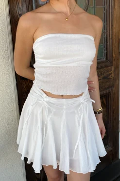 Ruffle Mini Skirt by For Good