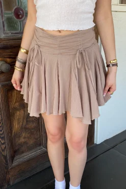 Ruffle Mini Skirt by For Good