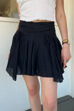 Ruffle Mini Skirt by For Good