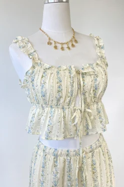 Ruffled Babydoll Top