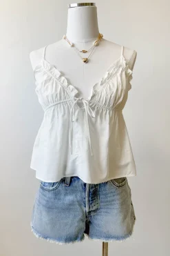 Ruffled Babydoll Top