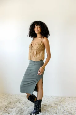Ruffled Babydoll Top