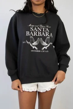 Santa Barbara Graphic Crew Sweatshirt