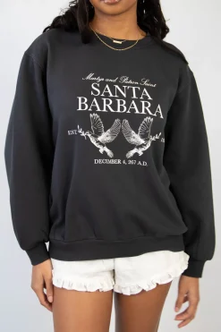 Santa Barbara Graphic Crew Sweatshirt