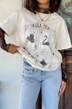 Sheer Lace Long Sleeve Top by For Good