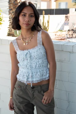 Sleeveless Babydoll Top
