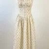 Sleeveless Floral Midi Dress