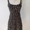 Sleeveless Floral Mini Dress