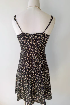 Sleeveless Floral Mini Dress