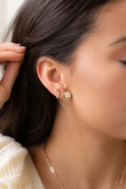 Smiley Face Earring Set
