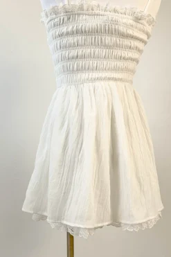 Smocked Mini Cami Dress