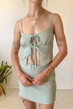 Split Front Cami Top