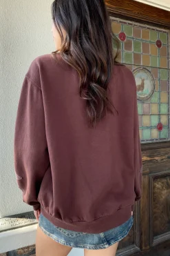 Star Embroidered Sweatshirt