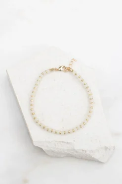 Stone Bead Anklet