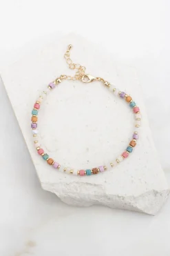 Stone Bead Anklet