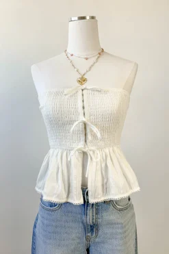 Strapless Corset Top