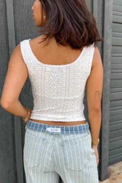 Stretch Lace Corset Top
