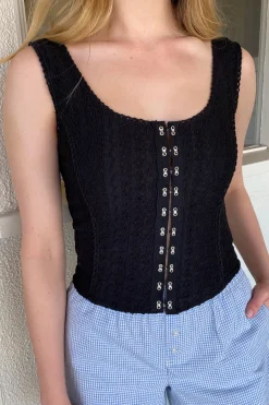 Stretch Lace Corset Top