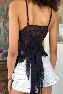 Stretch Lace Wrap Top