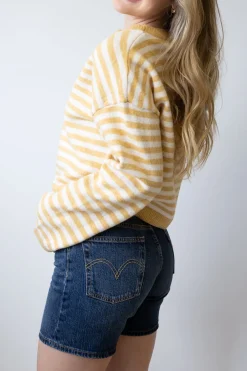 Striped Knit Sweater