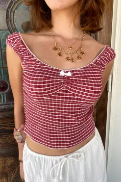 Striped Sleeveless Top
