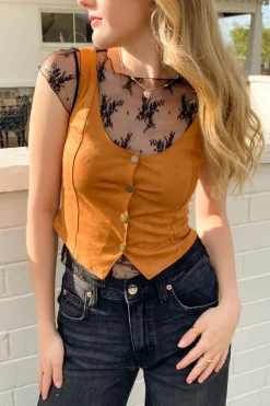 Suede Vest