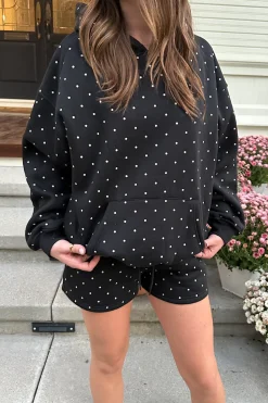 Swiss Dot Hoodie