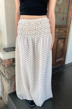 Swiss Dot Maxi Skirt