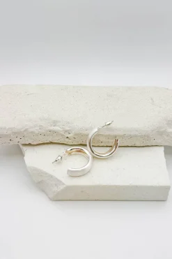 Thick Hoop Earrings