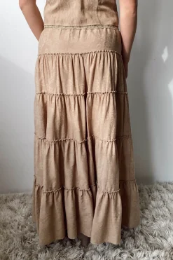 Tiered Maxi Skirt