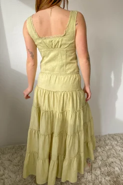 Tiered Maxi Skirt