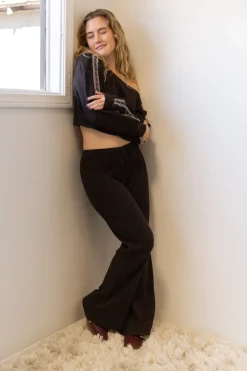 Waffle Knit Pants
