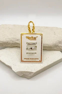 Wave Ring Set