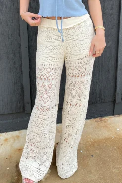 Wide Leg Knit Pants