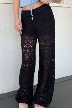 Wide Leg Knit Pants