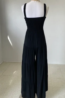 Wide Leg Sleeveless Jumpsuit by For Good